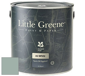 Краска Little Greene Tom’s Oil Eggshell полуматовая масляная краска цвет NCS S 3010-B90G 