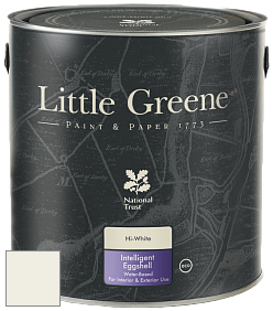Краска Little Greene Intelligent Eggshell полуматовая моющаяся краска цвет NCS S 0502-Y20R 