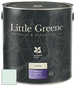 Краска Little Greene Intelligent Eggshell полуматовая моющаяся краска цвет NCS S 0510-B90G 