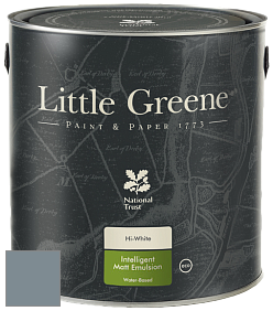 Краска Little Greene Ultimatt Intelligent Matt Emulsion матовая моющаяся краска цвет RAL 7000 