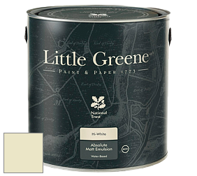 Краска Little Greene Absolute Matt Emulsion матовая краска для потолка цвет LG369 Boxington - Mid