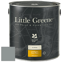 Краска Little Greene Intelligent Floor Paint полуглянцевая быстросохнущая краска цвет RAL 7042 