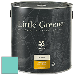 Краска Little Greene Intelligent Floor Paint полуглянцевая быстросохнущая краска цвет NCS S 1040-B60G 