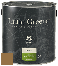 Краска Little Greene Ultimatt Intelligent Matt Emulsion матовая моющаяся краска цвет LG340 GALETTE