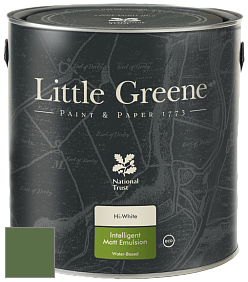 Краска Little Greene Ultimatt Intelligent Matt Emulsion матовая моющаяся краска цвет LGGr297 Hopper