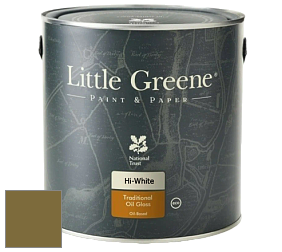 Краска Little Greene Traditional Oil Gloss высокоглянцевая масляная краска цвет NCS S 5040-G80Y 