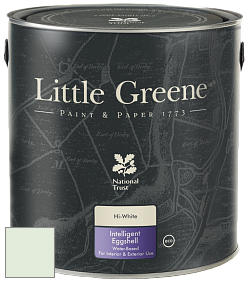 Краска Little Greene Intelligent Eggshell полуматовая моющаяся краска цвет NCS S 0510-G20Y 