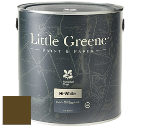 Краска Little Greene Tom’s Oil Eggshell полуматовая масляная краска цвет LGSt123 Light Bronze Green
