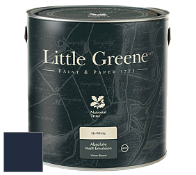 Краска Little Greene Absolute Matt Emulsion матовая краска для потолка цвет RAL 5011 