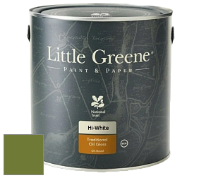 Краска Little Greene Traditional Oil Gloss высокоглянцевая масляная краска цвет NCS S 3560-G40Y 