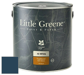 Краска Little Greene Traditional Oil Gloss высокоглянцевая масляная краска цвет LG257 Royal Navy