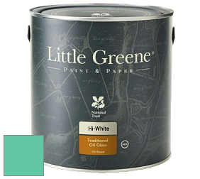 Краска Little Greene Traditional Oil Gloss высокоглянцевая масляная краска цвет NCS S 1050-B90G 