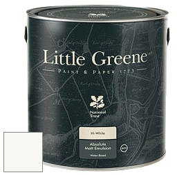Краска Little Greene Absolute Matt Emulsion матовая краска для потолка цвет LG236 Flint
