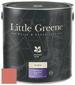 Краска Little Greene Intelligent Eggshell полуматовая моющаяся краска цвет NCS S 2050-Y80R 