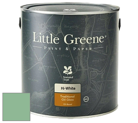 Краска Little Greene Traditional Oil Gloss высокоглянцевая масляная краска цвет NCS S 2030-G10Y 