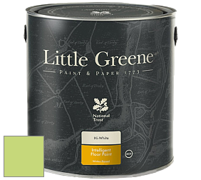 Краска Little Greene Intelligent Floor Paint полуглянцевая быстросохнущая краска цвет NCS S 0550-G40Y 