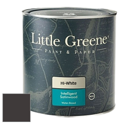 Краска Little Greene Intelligent Satinwood полуглянцевая моющаяся краска цвет RAL 8019 