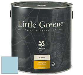 Краска Little Greene Intelligent Floor Paint полуглянцевая быстросохнущая краска цвет LG103 Sky Blue