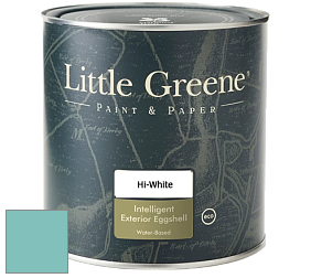 Краска Little Greene Intelligent Exterior Eggshell полуматовая водная краска цвет RAL 6027 