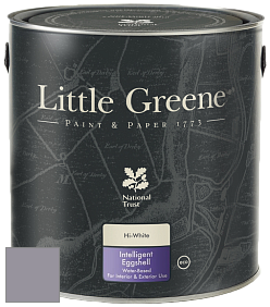 Краска Little Greene Intelligent Eggshell полуматовая моющаяся краска цвет NCS S 4010-R50B 