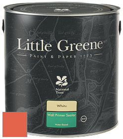 Краска Little Greene Wall Primer Sealer кроющий колеруемый грунт цвет LG21 Orange Aurora