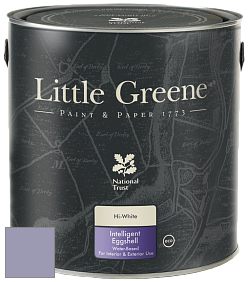 Краска Little Greene Intelligent Eggshell полуматовая моющаяся краска цвет NCS S 3020-R60B 