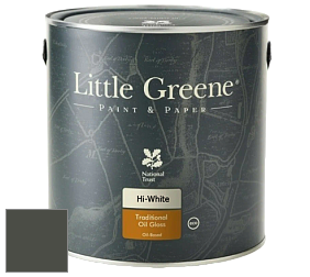 Краска Little Greene Traditional Oil Gloss высокоглянцевая масляная краска цвет RAL 7022 