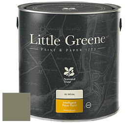 Краска Little Greene Intelligent Floor Paint полуглянцевая быстросохнущая краска цвет RAL 7002 