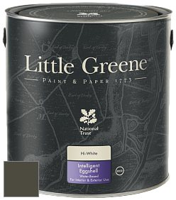 Краска Little Greene Intelligent Eggshell полуматовая моющаяся краска цвет NCS S 8010-G70Y 