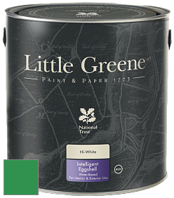 Краска Little Greene Intelligent Eggshell полуматовая моющаяся краска цвет NCS S 2070-G10Y 