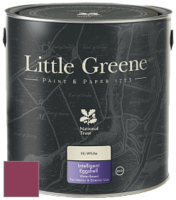 Краска Little Greene Intelligent Eggshell полуматовая моющаяся краска цвет NCS S 3060-R20B 