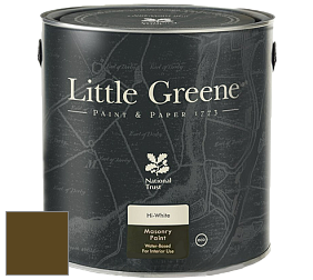 Краска Little Greene Intelligent Masonry Paint матовая колеруемая краска цвет LG123 Light Bronze Green