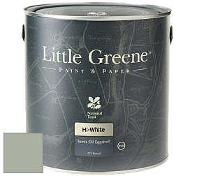 Краска Little Greene Tom’s Oil Eggshell полуматовая масляная краска цвет LG291 North Brink Grey