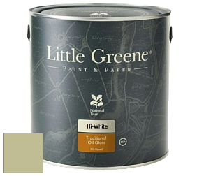 Краска Little Greene Traditional Oil Gloss высокоглянцевая масляная краска цвет NCS S 2020-G60Y 