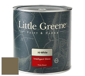 Краска Little Greene Intelligent Gloss глянцевая моющаяся краска цвет NCS S 6020-G90Y 