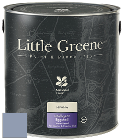 Краска Little Greene Intelligent Eggshell полуматовая моющаяся краска цвет NCS S 3020-R70B 