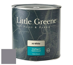 Краска Little Greene Intelligent Satinwood полуглянцевая моющаяся краска цвет NCS S 5005-R50B 