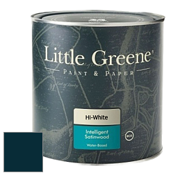 Краска Little Greene Intelligent Satinwood полуглянцевая моющаяся краска цвет LG208 Hicks Blue