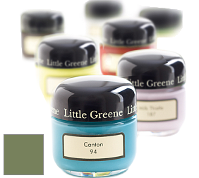 Краска Little Greene Sample Pot баночка краски цвет LGSt80 Sage Green
