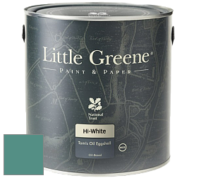 Краска Little Greene Tom’s Oil Eggshell полуматовая масляная краска цвет NCS S 4030-B70G 
