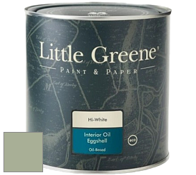 Краска Little Greene Interior Oil Eggshell полуматовая масляная краска цвет LGGr295 Boringdon Green