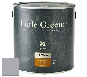 Краска Little Greene Traditional Oil Gloss высокоглянцевая масляная краска цвет NCS S 3005-R50B 