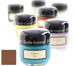 Краска Little Greene Sample Pot баночка краски цвет LG343 MUSCOVADO