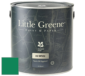 Краска Little Greene Tom’s Oil Eggshell полуматовая масляная краска цвет RAL 6032 