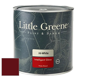 Краска Little Greene Intelligent Gloss глянцевая моющаяся краска цвет LG14 Baked Cherry