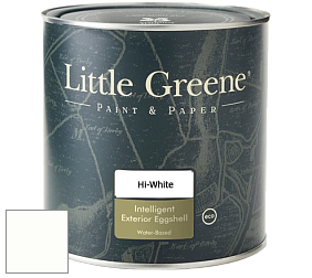 Краска Little Greene Intelligent Exterior Eggshell полуматовая водная краска цвет LG222 Loft White