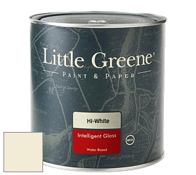 Краска Little Greene Intelligent Gloss глянцевая моющаяся краска цвет LG330 Silent White - Mid