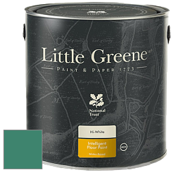 Краска Little Greene Intelligent Floor Paint полуглянцевая быстросохнущая краска цвет NCS S 4040-B90G 