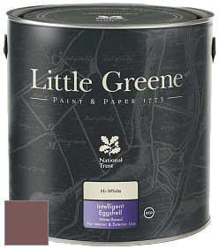Краска Little Greene Intelligent Eggshell полуматовая моющаяся краска цвет NCS S 6020-Y90R 