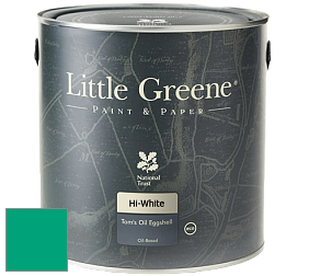 Краска Little Greene Tom’s Oil Eggshell полуматовая масляная краска цвет NCS S 2060-B90G 
